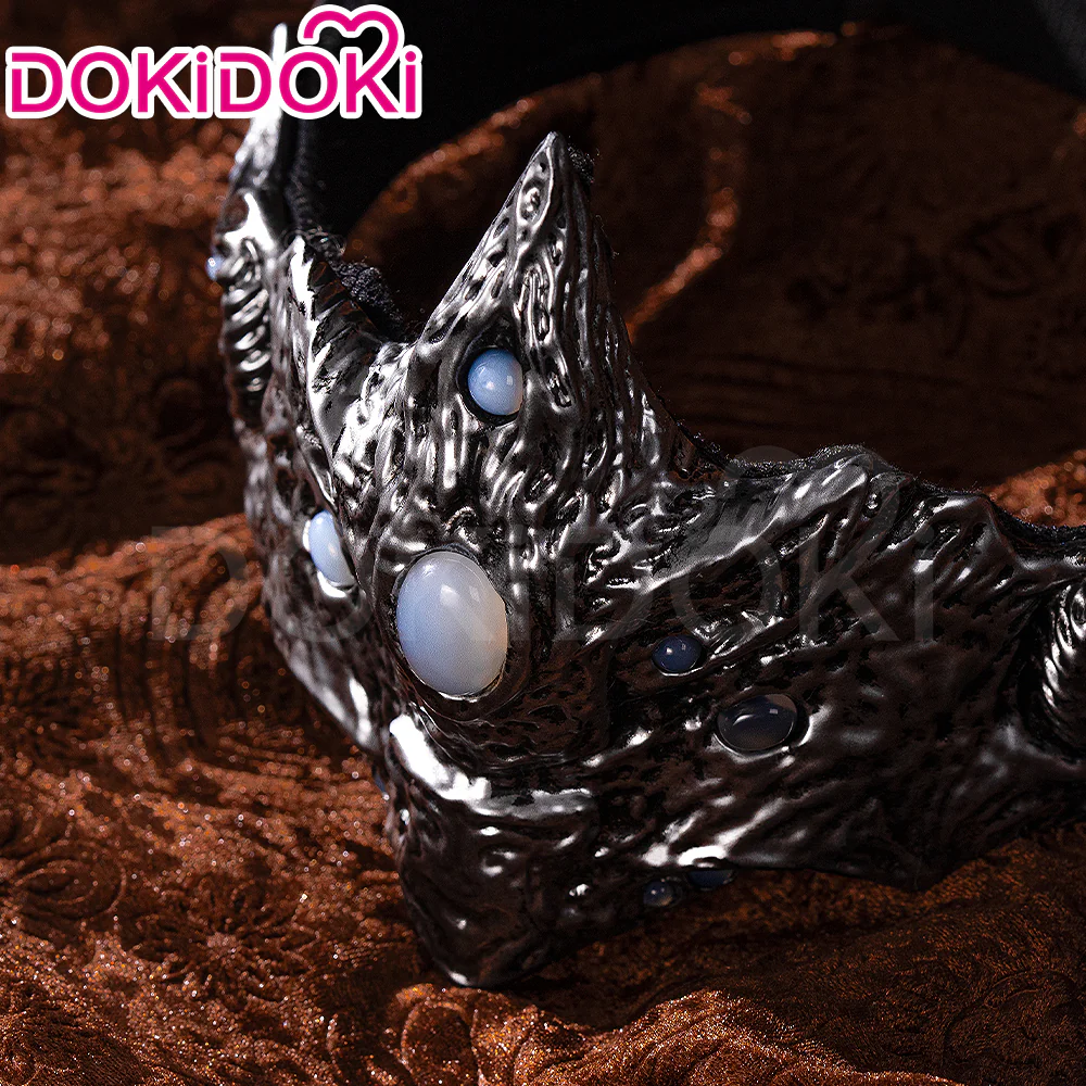 【Wig Ready For Ship】DokiDoki Game Dark Souls III Cosplay Firekeeper Wig / Eye Mask - Image 9