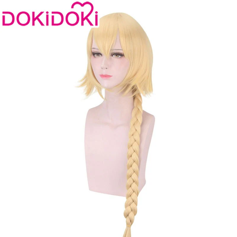 DokiDoki Game Fate Grand Order Cosplay Wig Jeanne d'Arc Heat Resistant Hair - Image 5