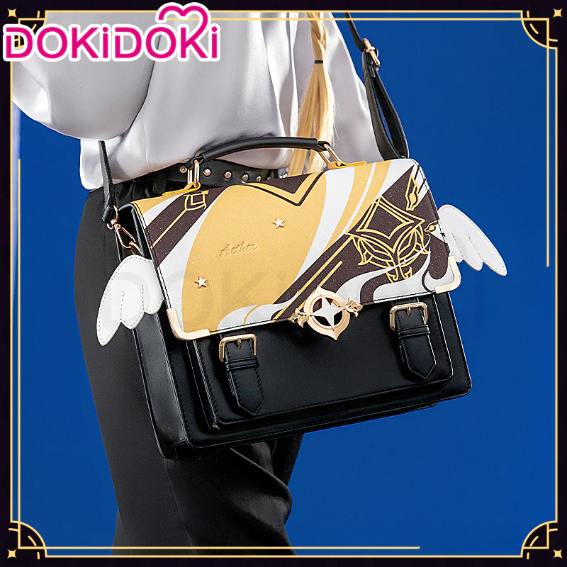 DokiDoki Game Genshin Impact Cosplay Aether Itabag Bag Doujin Ita Bag / Badge Holder - Image 3