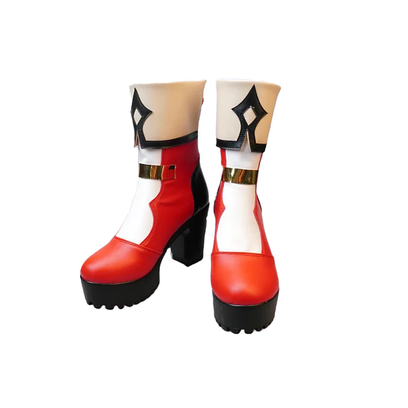 【In Stock】DokiDoki Game Genshin Impact Cosplay Charlotte Shoes Fontaine - Image 2