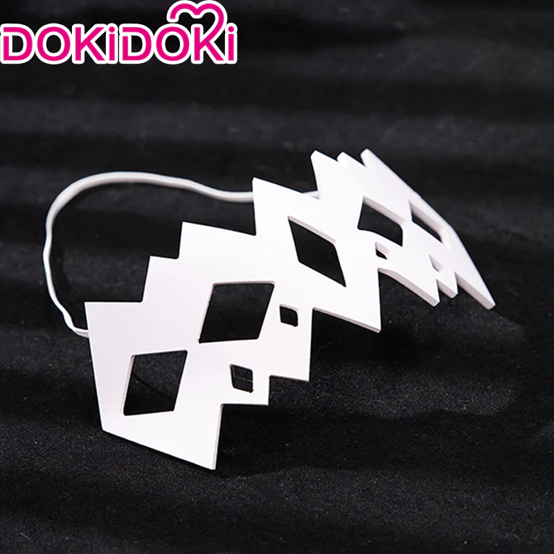 【Ready For Ship】DokiDoki Game Genshin Impact Cosplay Fatui Harbinger Damselette Columbina Mask - Image 2