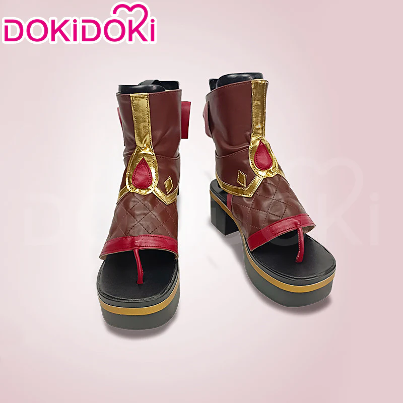 DokiDoki Game Genshin Impact Cosplay Kuki Shinobu Shoes