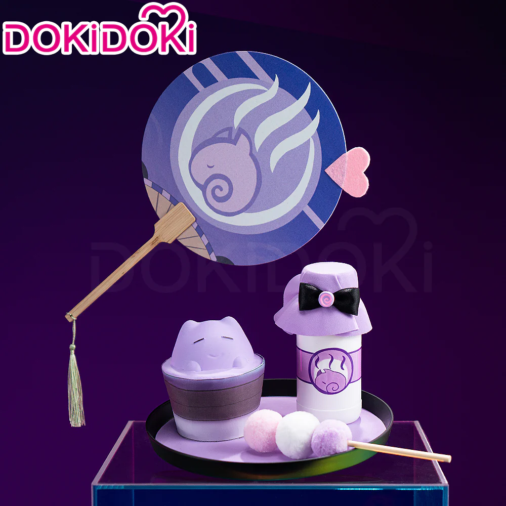 【IN STOCK】DokiDoki Game Genshin Impact Cosplay Yumemizuki Mizuki Prop Inazuma