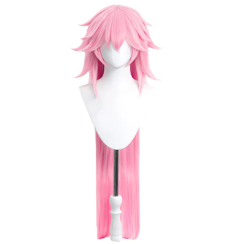 【Ready For Ship】DokiDoki Game Honkai Impact 3 Cosplay Yae Sakura Cosplay Wig Long Pink - Image 5