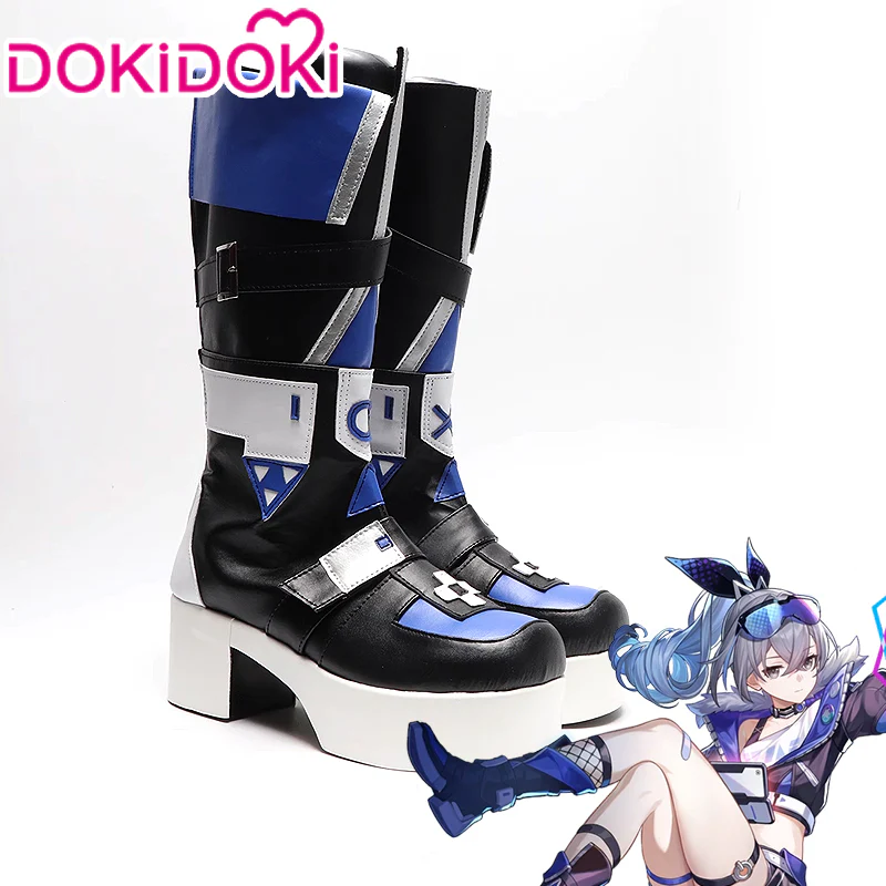 DokiDoki Game Honkai: Star Rail Cosplay Silver Wolf Shoes