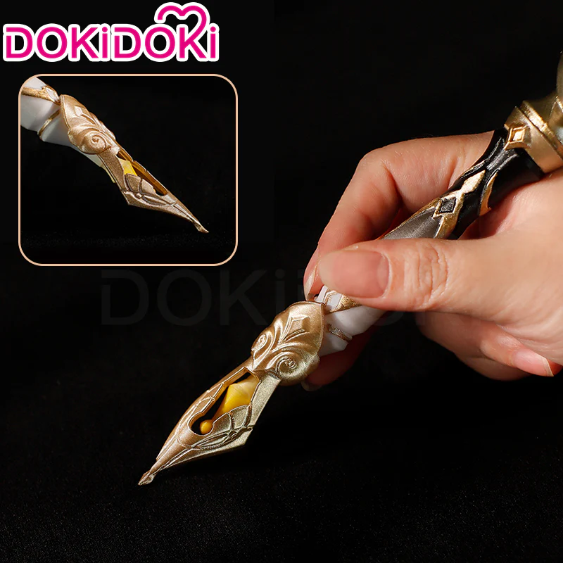 DokiDoki Game Honkai: Star Rail Cosplay Trailblazer Caelus / Stelle Prop Feather Pen - Image 4