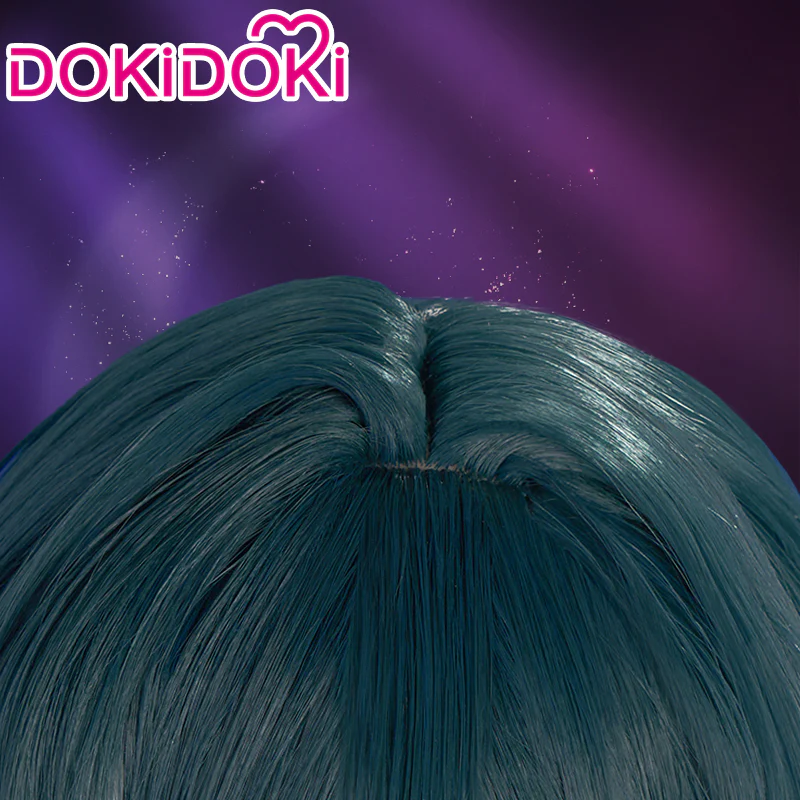 【Ready For Ship】DokiDoki Game Honkai: Star Rail Cosplay Yukong Wig Long Straight Green Yu Kong - Image 5