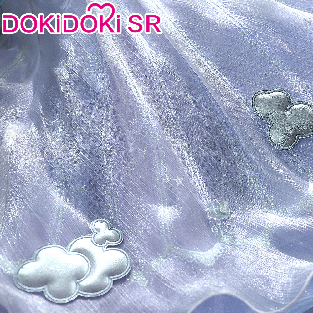 【Two Versions】DokiDoki-SR Game Honor of Kings Cosplay Yao Costume HOK Blue Dream - Image 4