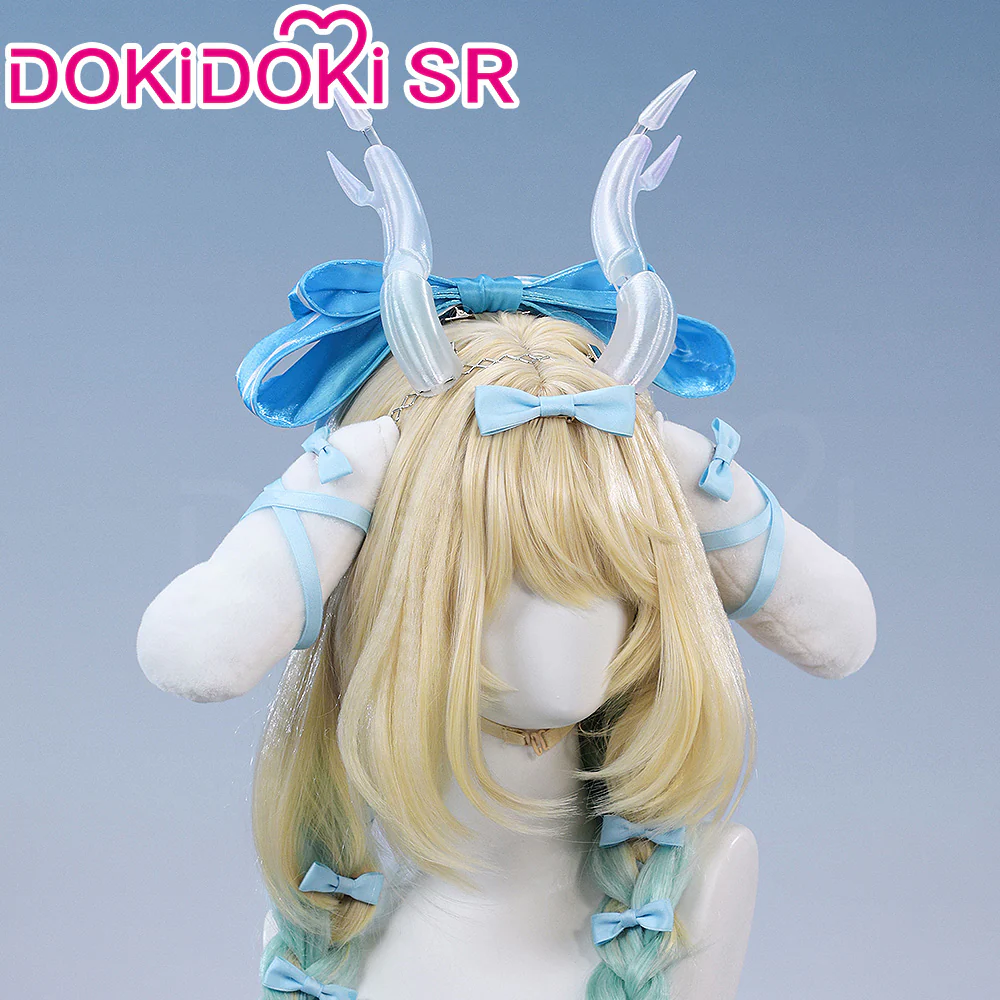【Two Versions】DokiDoki-SR Game Honor of Kings Cosplay Yao Costume HOK Blue Dream - Image 9