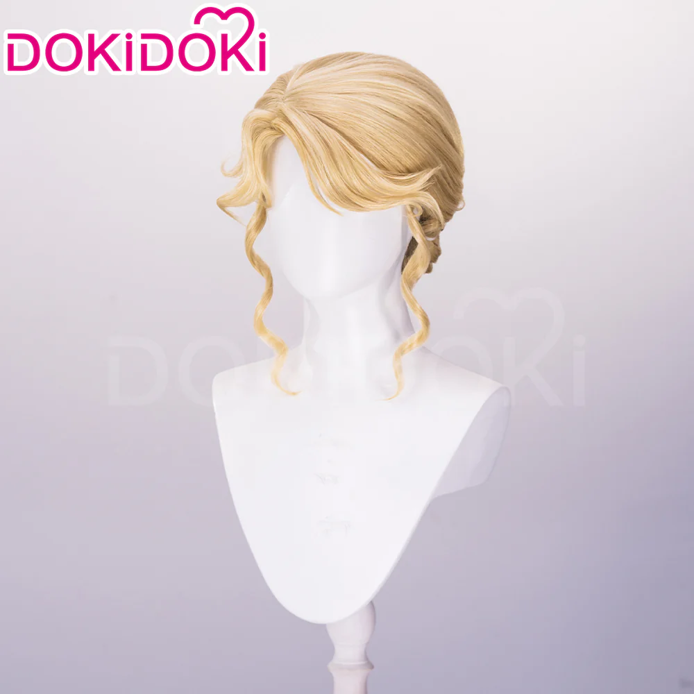 【Ready For Ship】DokiDoki Game Infinity Nikki Cosplay Nikki Wig Long Curly Pink Silver Hair Double Ponytail Floral Memory / Distant Memory / Breezy Tea Time - Image 10