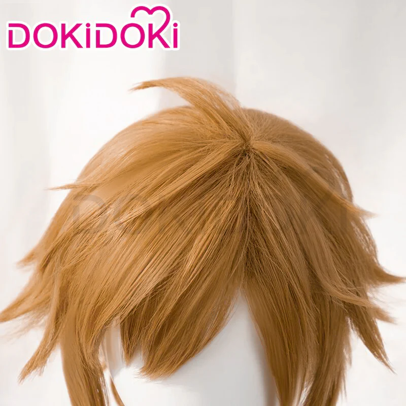 【Ready For Ship】DokiDoki Game Kingdom Hearts 4 Cosplay Sora Wig Short Straight Brown Wig Men - Image 4