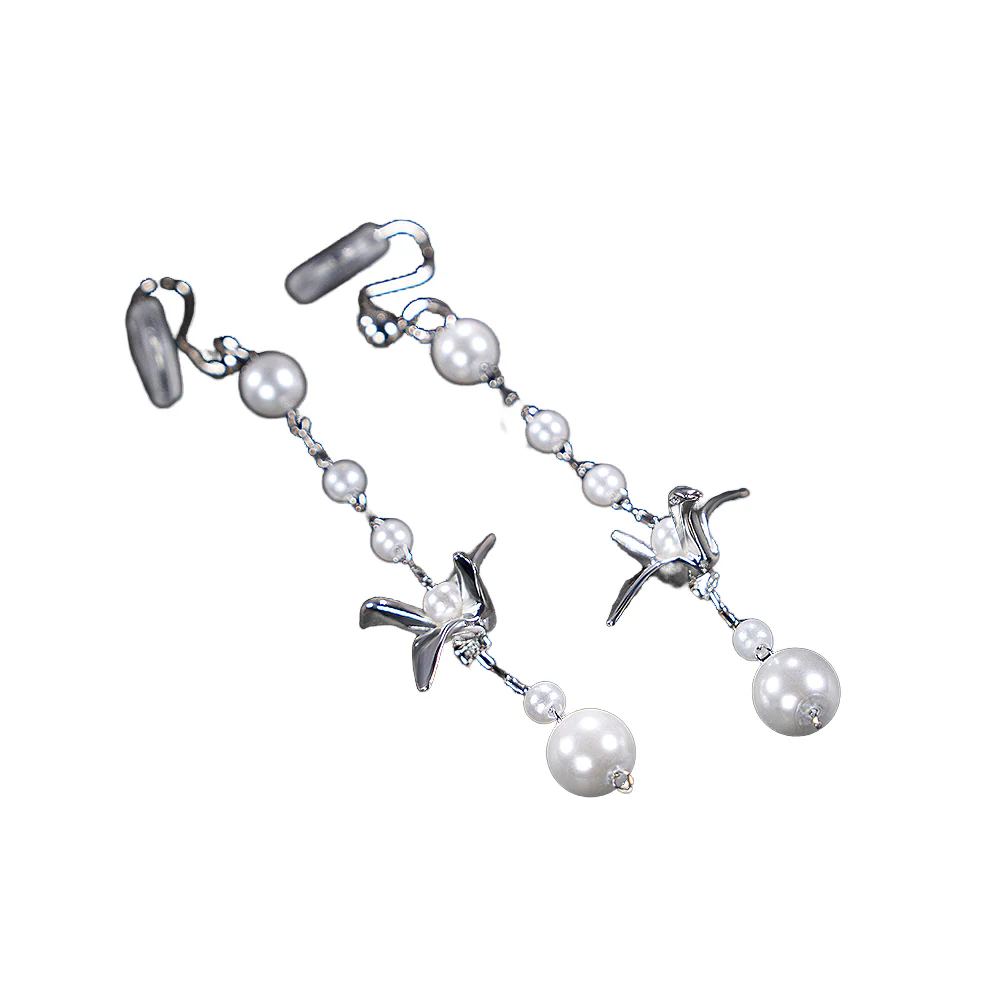 DokiDoki Game Love And Deepspace Cosplay Protagonist Prop Wedding Earrings Caleb MC Witnessed By Deepspace - Image 2