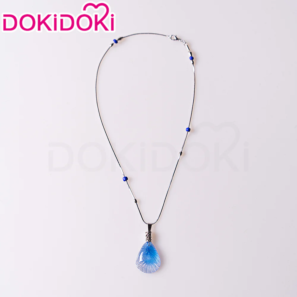 【Partially Ready For Ship】DokiDoki Game Love and Deepspace Cosplay Rafayel Wig / Ear Clip / Necklace Short Purple Hair Mullet Tidal Surge - Image 35