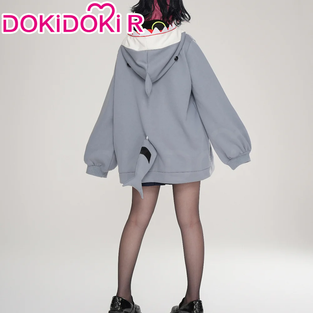 【Size S-2XL】DokiDoki-R Game Zenless Zone Zero Cosplay Bangboo Eous / Sharkboo Costume / Pnats Doujin Hoodie Coat ZZZ Casual Wear - Image 11