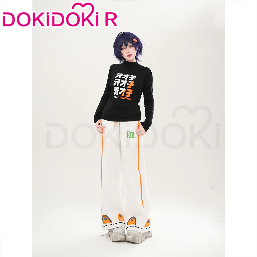 【Size S-2XL】DokiDoki-R Game Zenless Zone Zero Cosplay Bangboo Eous / Sharkboo Costume / Pnats Doujin Hoodie Coat ZZZ Casual Wear - Image 15