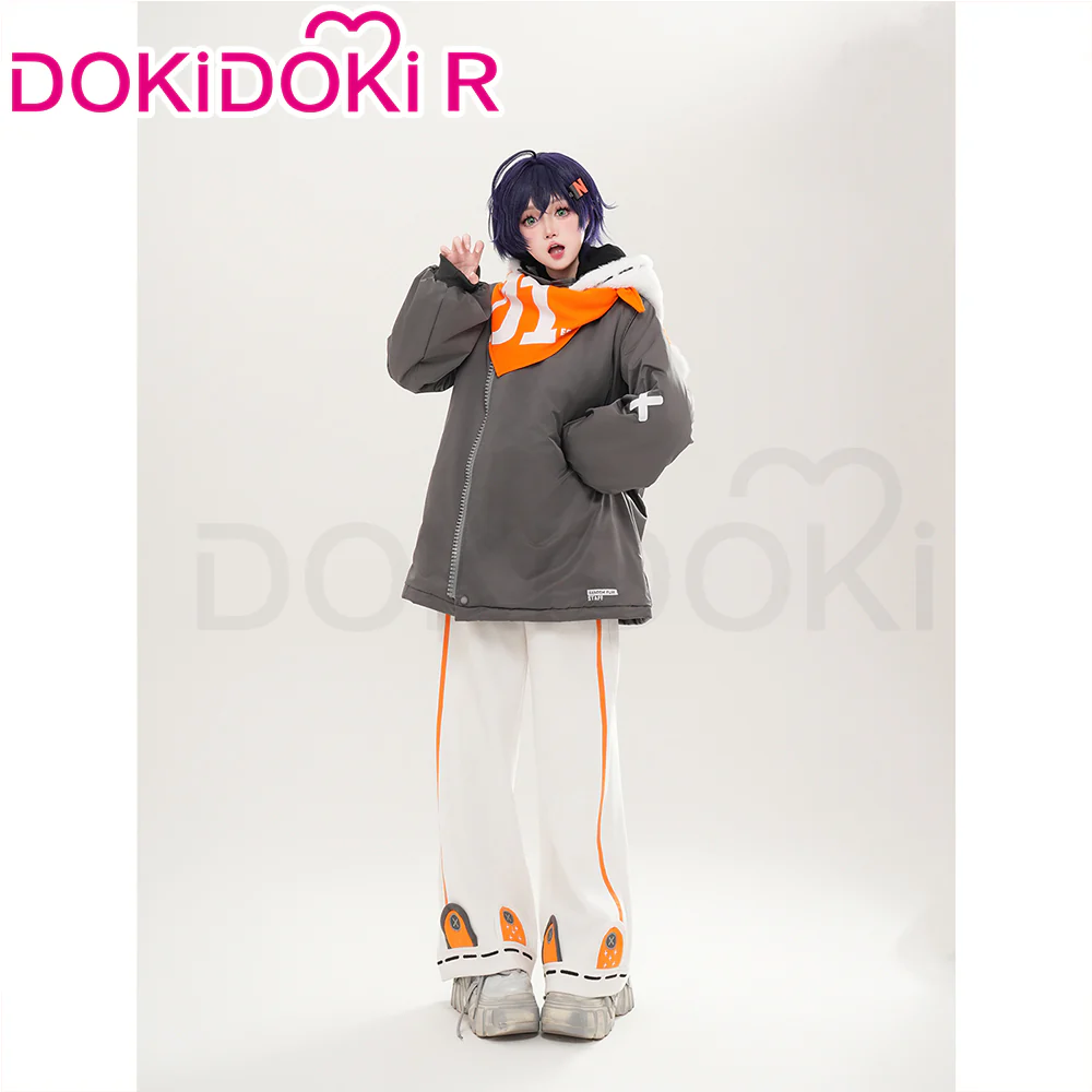 【Size S-2XL】DokiDoki-R Game Zenless Zone Zero Cosplay Bangboo Eous / Sharkboo Costume / Pnats Doujin Hoodie Coat ZZZ Casual Wear - Image 17