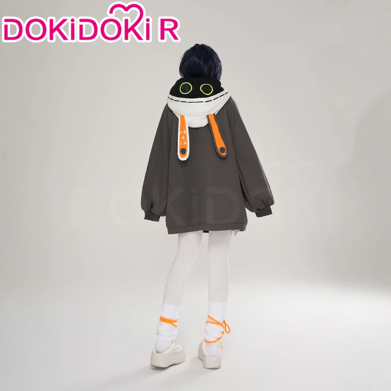 【Size S-2XL】DokiDoki-R Game Zenless Zone Zero Cosplay Bangboo Eous / Sharkboo Costume / Pnats Doujin Hoodie Coat ZZZ Casual Wear - Image 3