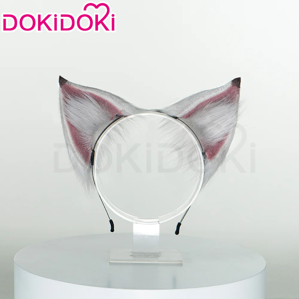 【Ready For Ship】DokiDoki Game Zenless Zone Zero Cosplay Seth Lowell Wig Short Straight Silver Hair / Ear / Tail ZZZ - Image 6