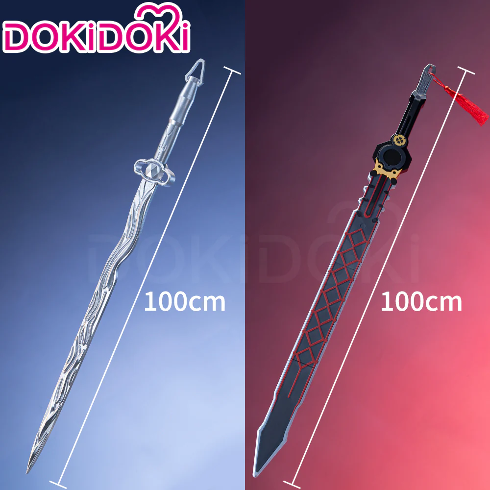 DokiDoki Game Zenless Zone Zero Cosplay Ye Shunguang Qingming Sword Prop ZZZ Ye Shun Guang