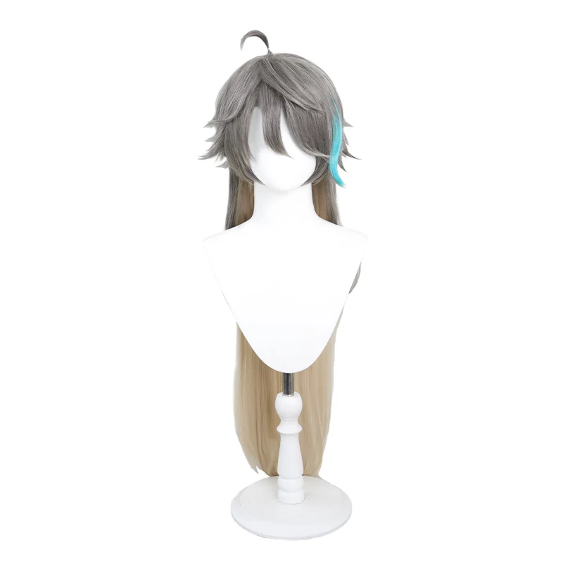 【Ready For Ship】DokiDoki Game Honkai Impact 3 Cosplay Su Cosplay Wig Long Grey - Image 5