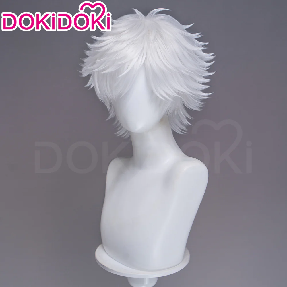 【Ready For Ship】DokiDoki Manga Witch Hat Atelier Cosplay Qifrey Cosplay Wig Short White - Image 3