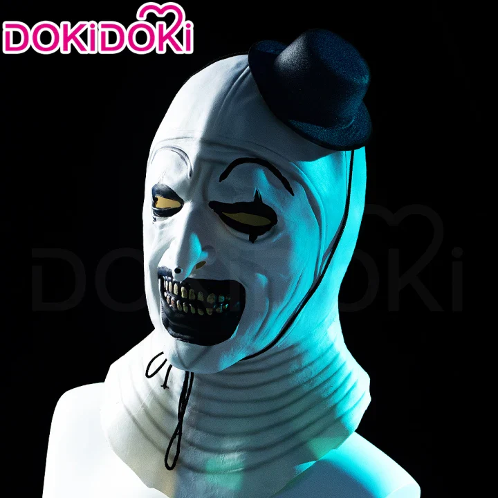 【In Stock】DokiDoki Moive Terrifier Cosplay Art Mask Head Covering Halloween Art the Clown