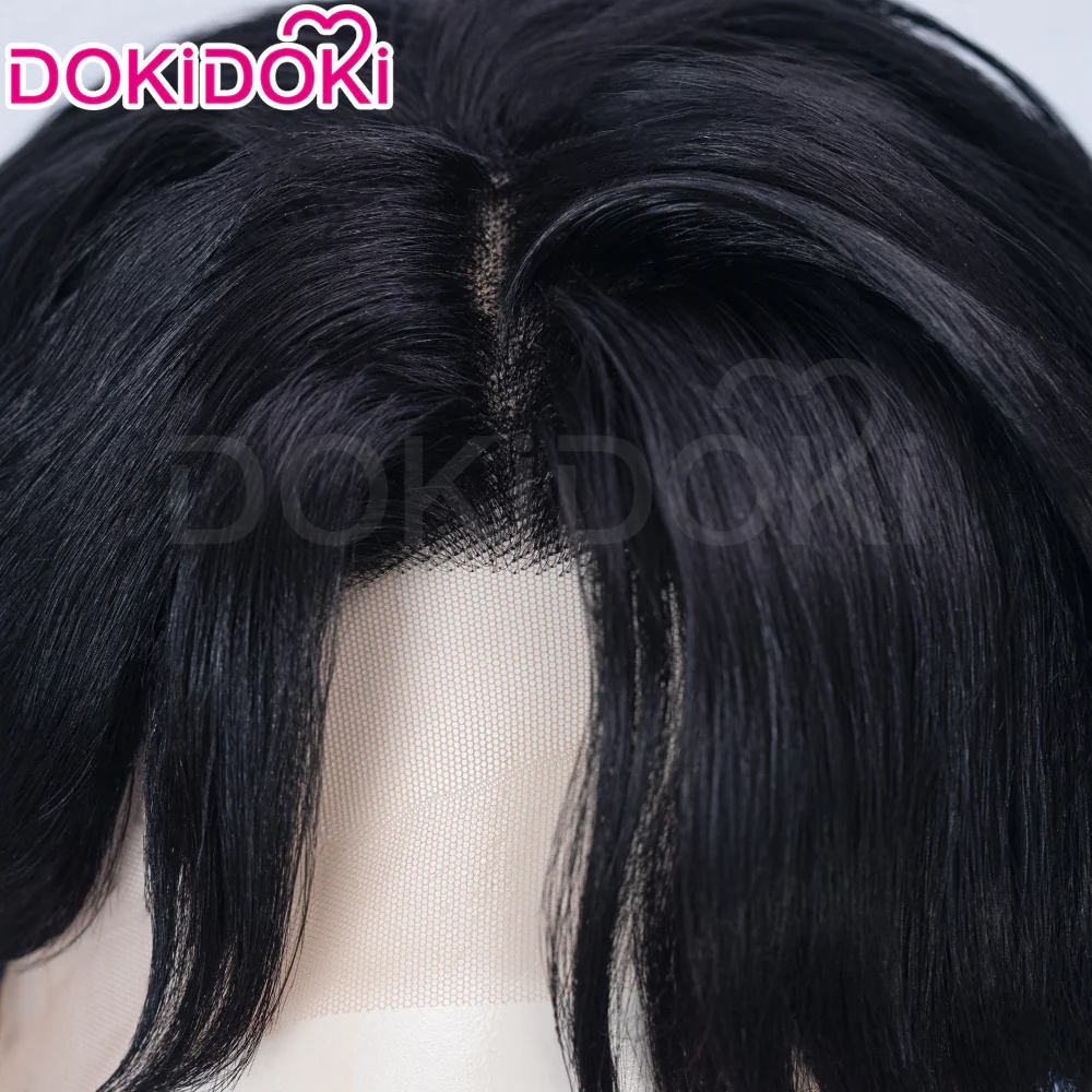 【Ready For Ship】【Last Batch】DokiDoki Movie Anime Cosplay Men Wig / Tattoo / Ear Clips / Earrings / Glasses Short Black Hair - Image 20