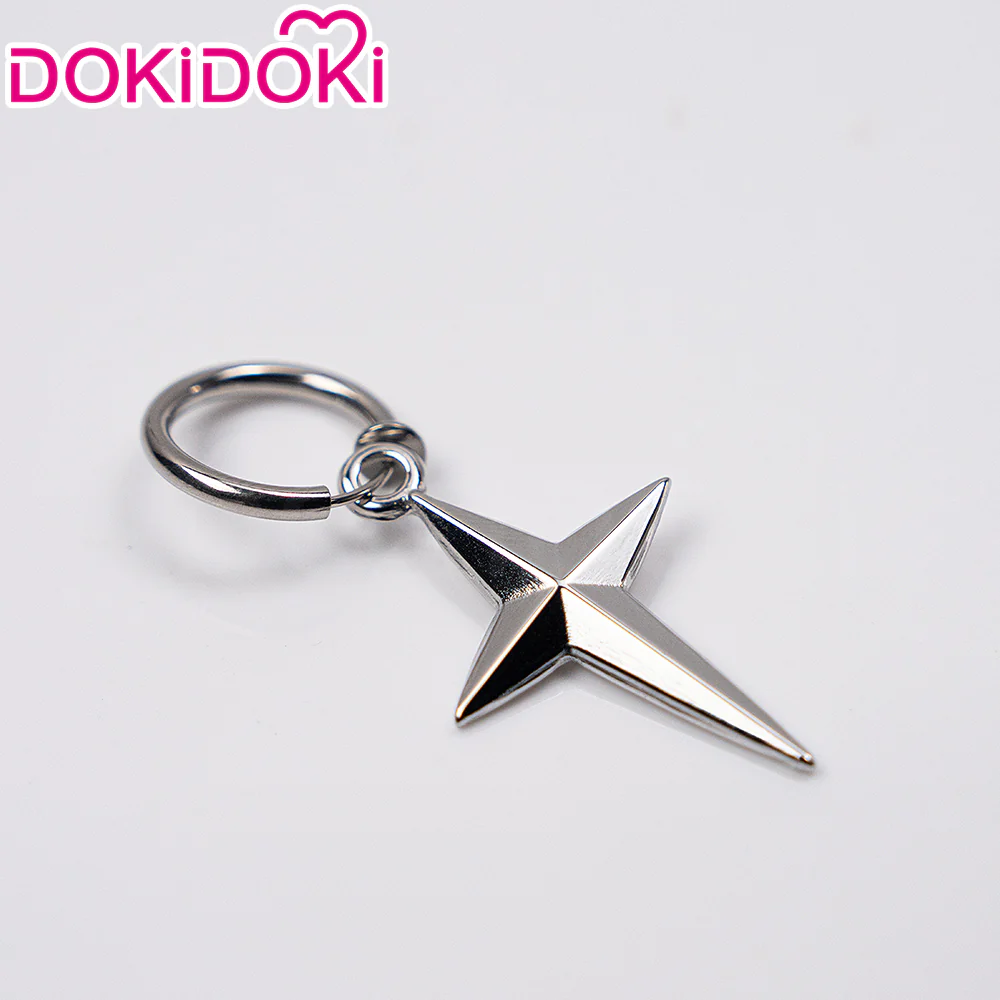 【Ready For Ship】【Last Batch】DokiDoki Movie Anime Cosplay Men Wig / Tattoo / Ear Clips / Earrings / Glasses Short Black Hair - Image 25