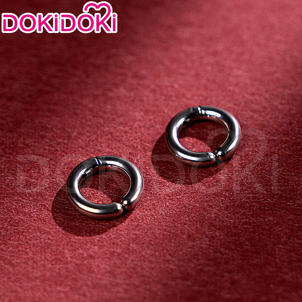 【Ready For Ship】【Last Batch】DokiDoki Movie Anime Cosplay Men Wig / Tattoo / Ear Clips / Earrings / Glasses Short Black Hair - Image 27