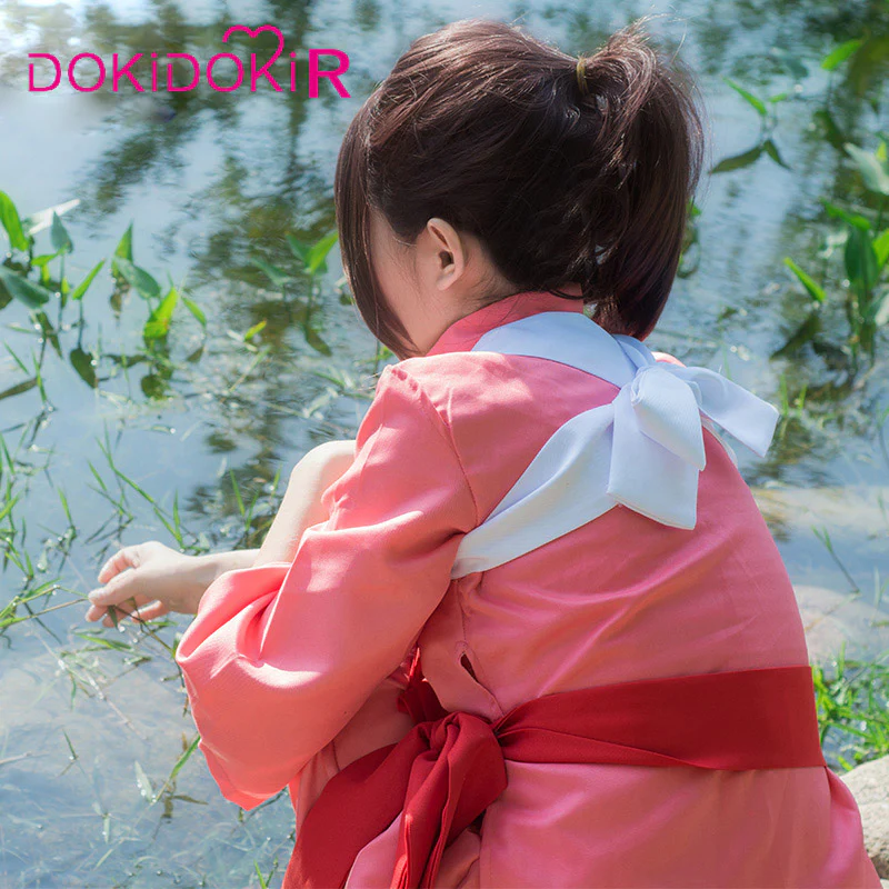 【L Ready For Ship】DokiDoki-R Movie Cosplay Costume Women Pink Cute Halloween Costume - Image 5