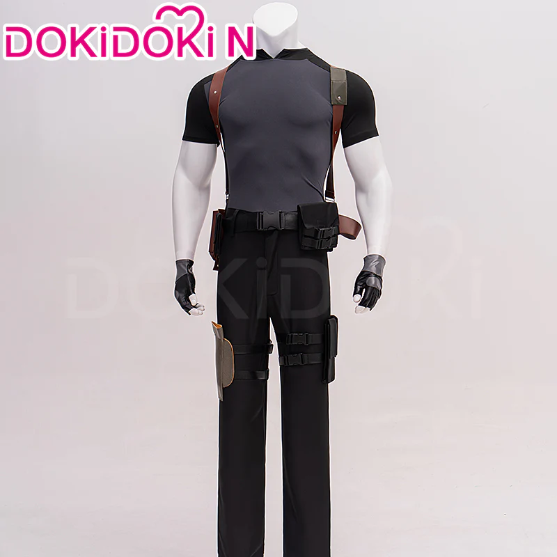 DokiDoki-N Game Cosplay Black Costume Halloween