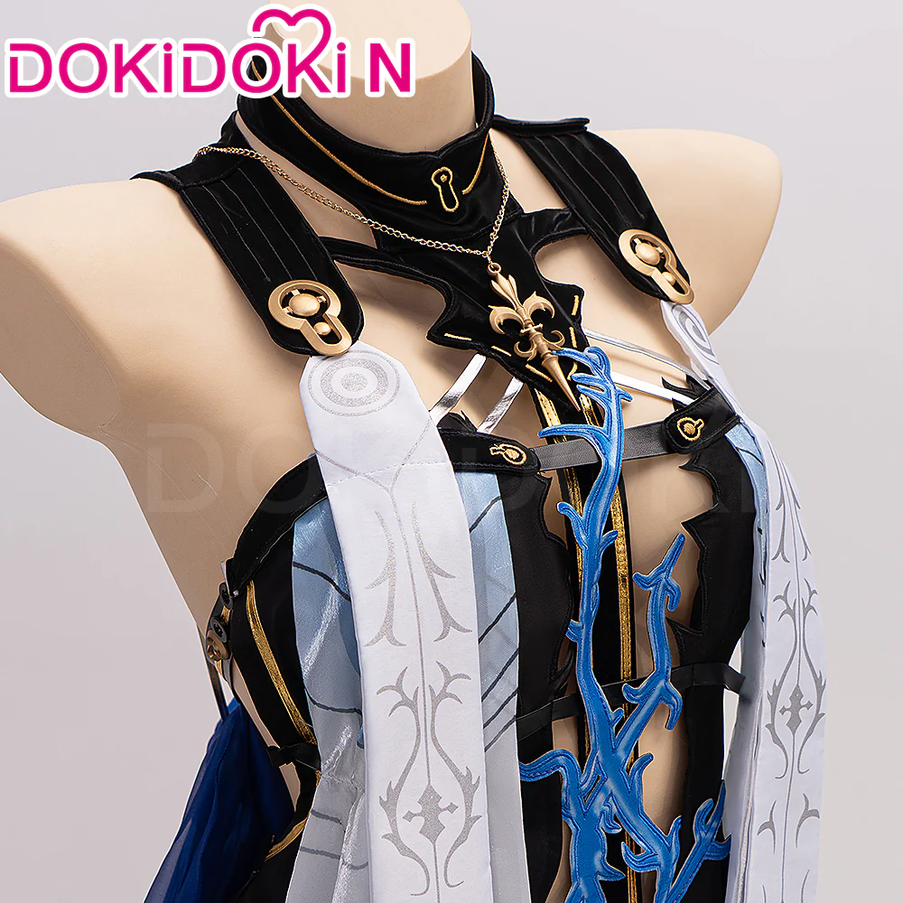 【Partially Ready For Ship】【Size XS-3XL】DokiDoki-N Game Wuthering Waves Cosplay Fleurdelys Costume / Hand Armor / Headwear - Image 4