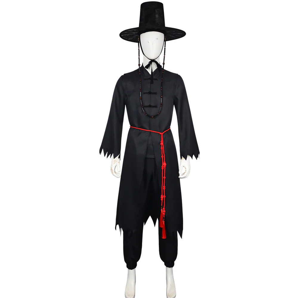 【Ready For Ship】【Last Batch】DokiDoki-N Movie Anime KPOP KILLER Cosplay Black Costume - Image 4