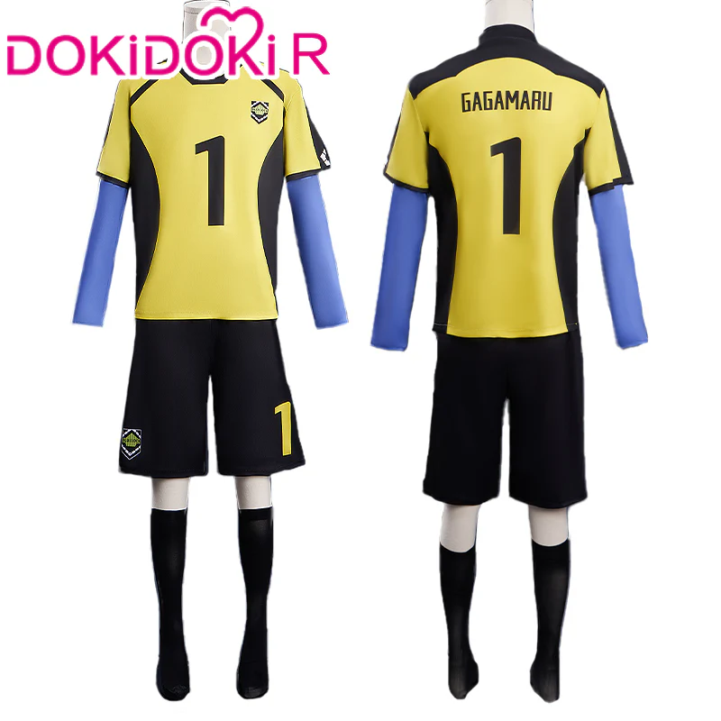 【In Stock】【Size S-2XL】DokiDoki-R Anime Cosplay Black White Red Yellow Blue Costume - Image 14