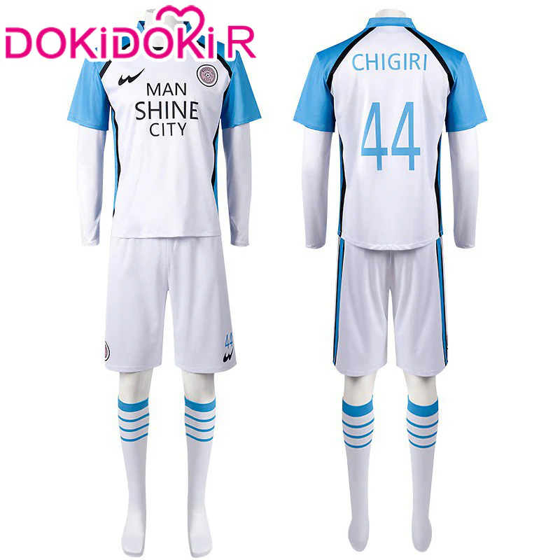 【In Stock】【Size S-2XL】DokiDoki-R Anime Cosplay Black White Red Yellow Blue Costume - Image 15