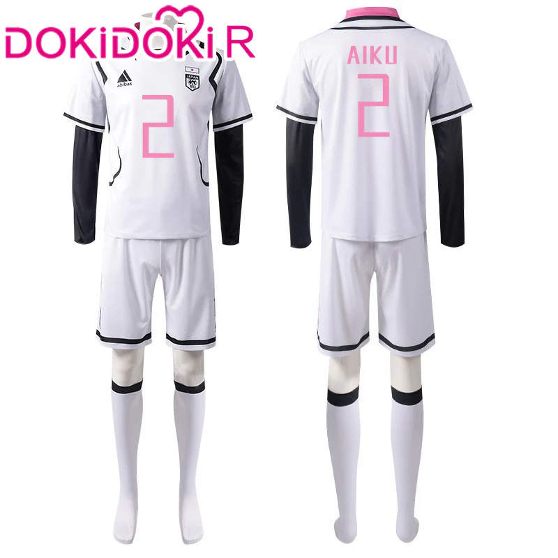 【In Stock】【Size S-2XL】DokiDoki-R Anime Cosplay Black White Red Yellow Blue Costume - Image 18