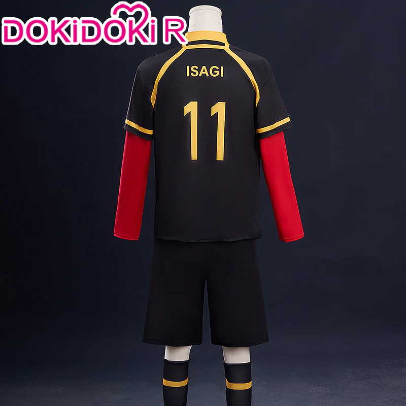 【In Stock】【Size S-2XL】DokiDoki-R Anime Cosplay Black White Red Yellow Blue Costume - Image 2