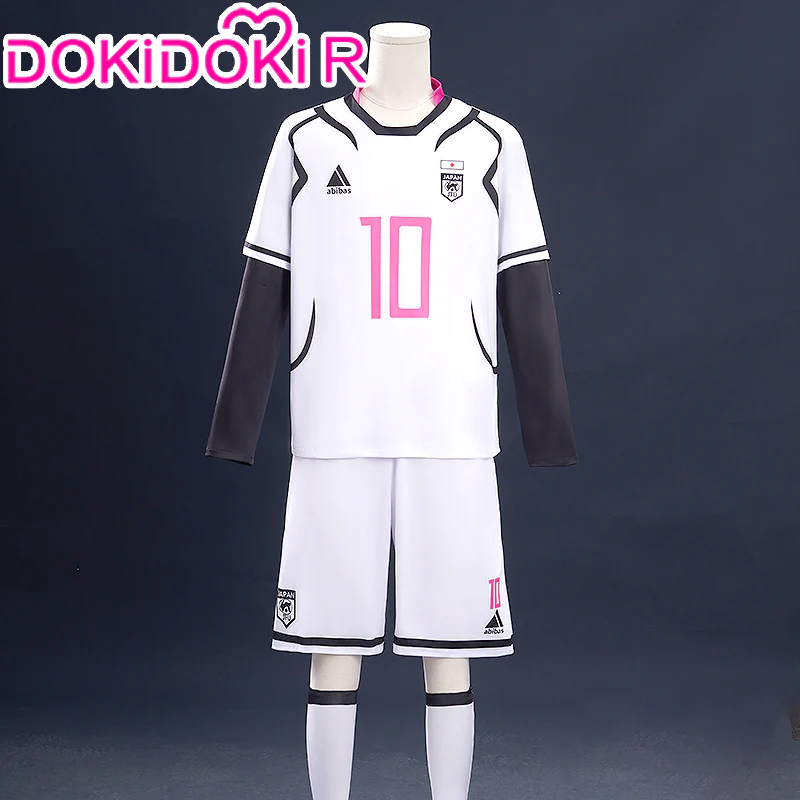 【In Stock】【Size S-2XL】DokiDoki-R Anime Cosplay Black White Red Yellow Blue Costume - Image 3