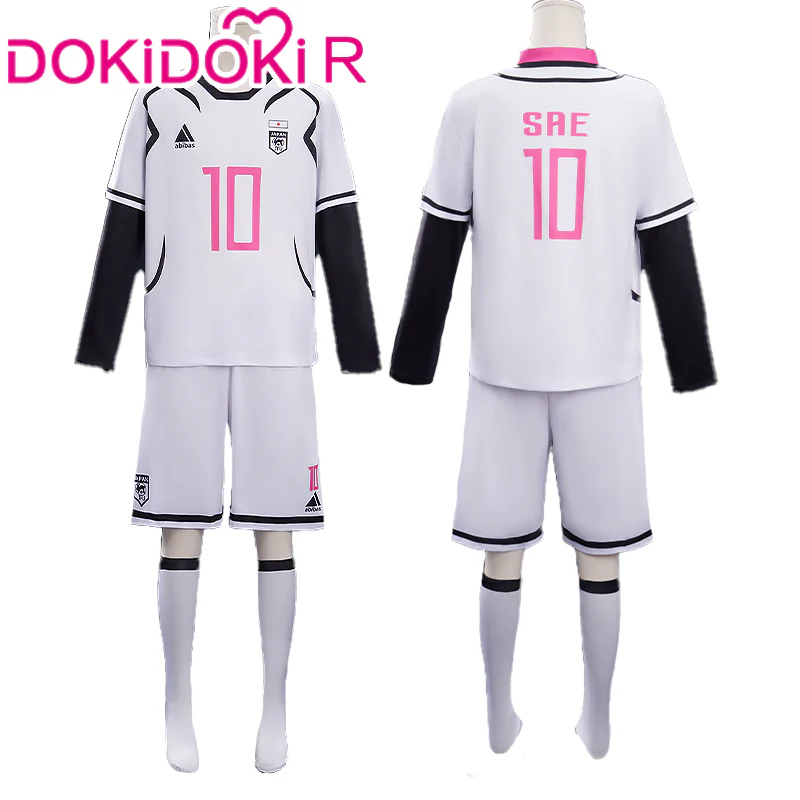 【In Stock】【Size S-2XL】DokiDoki-R Anime Cosplay Black White Red Yellow Blue Costume - Image 7