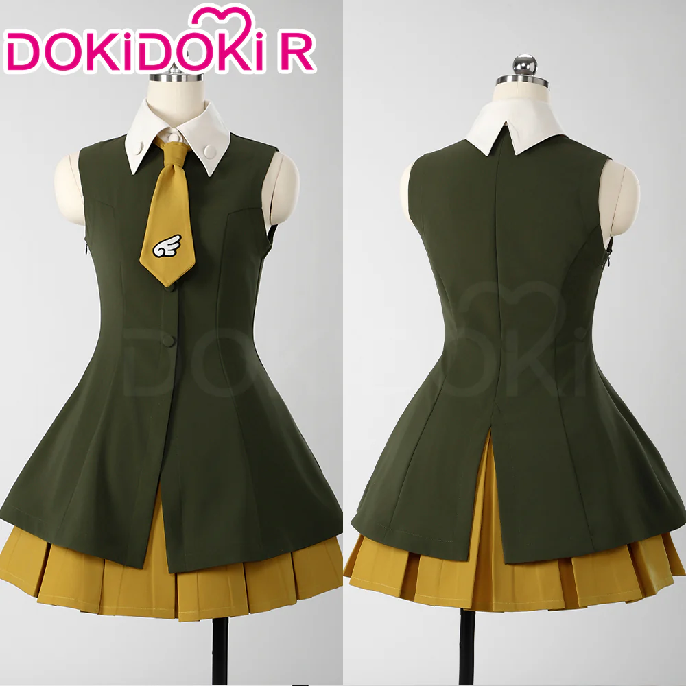 【Size XS-XL】DokiDoki-R Anime Cardcaptor Sakura A Travel To Hong Kong Cosplay Sakura Kinomoto Costume Casual Wear