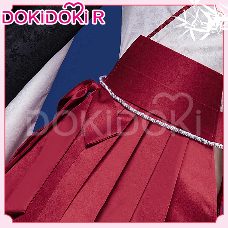【Partially In Stock】DokiDoki-R Anime Inu × Boku Secret Service Cosplay Shirakiin Ririchiyo Oni Costume / Mask School Uniform Inu × Boku SS - Image 3