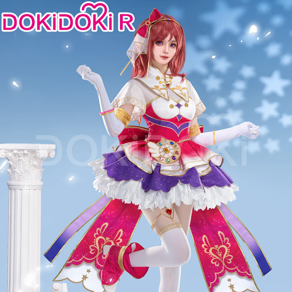 DokiDoki-R Anime LoveLive! School Idol Project Cosplay Lovelive Nishikino Maki Costume / Shoes Cover MakeUp Make-Up Magic