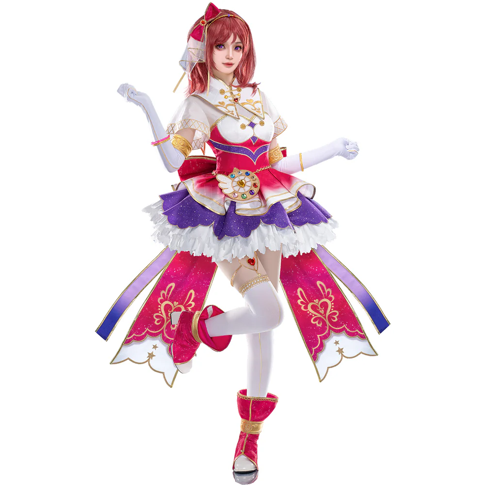DokiDoki-R Anime LoveLive! School Idol Project Cosplay Lovelive Nishikino Maki Costume / Shoes Cover MakeUp Make-Up Magic - Image 6