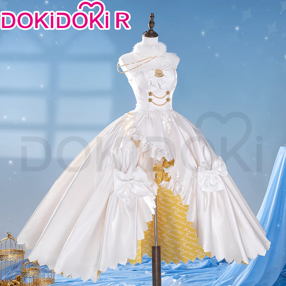 DokiDoki-R Anime LoveLive! School Idol Project Cosplay Minami Kotori Bride Costume White Wedding Dress - Image 2