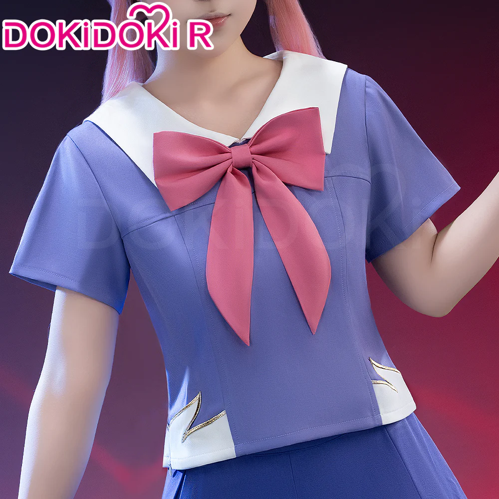【Size S-XL】DokiDoki-R Anime The Future Diary Cosplay Gasai Yuno Costume Uniform Halloween - Image 4