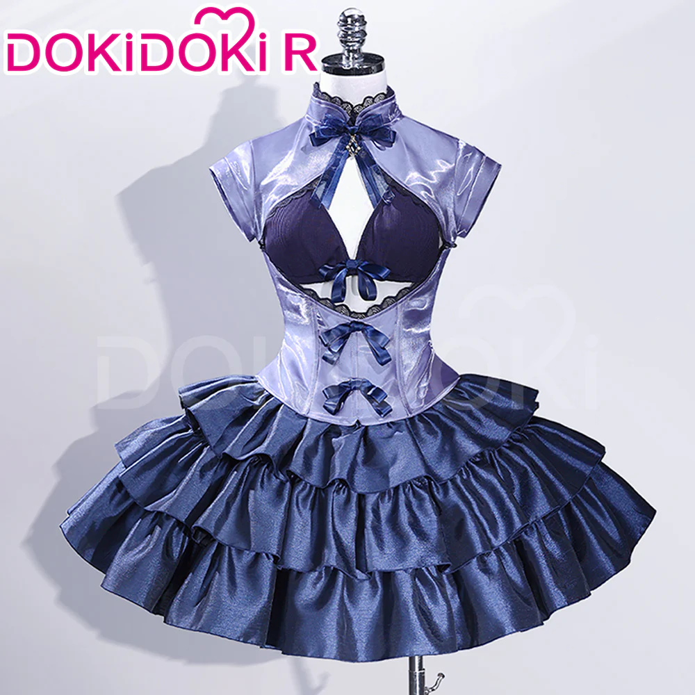 DokiDoki-R Anime The Magical Girl and the Evil Lieutenant Used to Be Archenemies Cosplay Kagari Hibana  Costume - Image 3