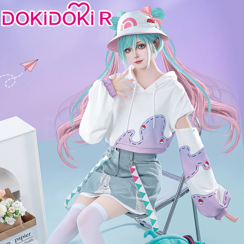 DokiDoki-R Cosplay Costume Colorful Casual Wear Costume - Image 2