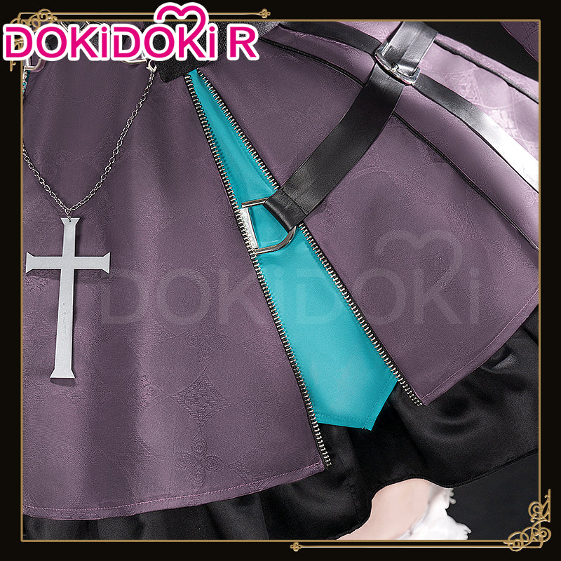 【In Stock】DokiDoki-R Cosplay Costume Dark Colored Costume Doujin Secret Society - Image 4
