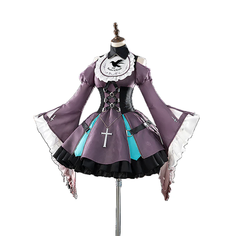 【In Stock】DokiDoki-R Cosplay Costume Dark Colored Costume Doujin Secret Society - Image 5