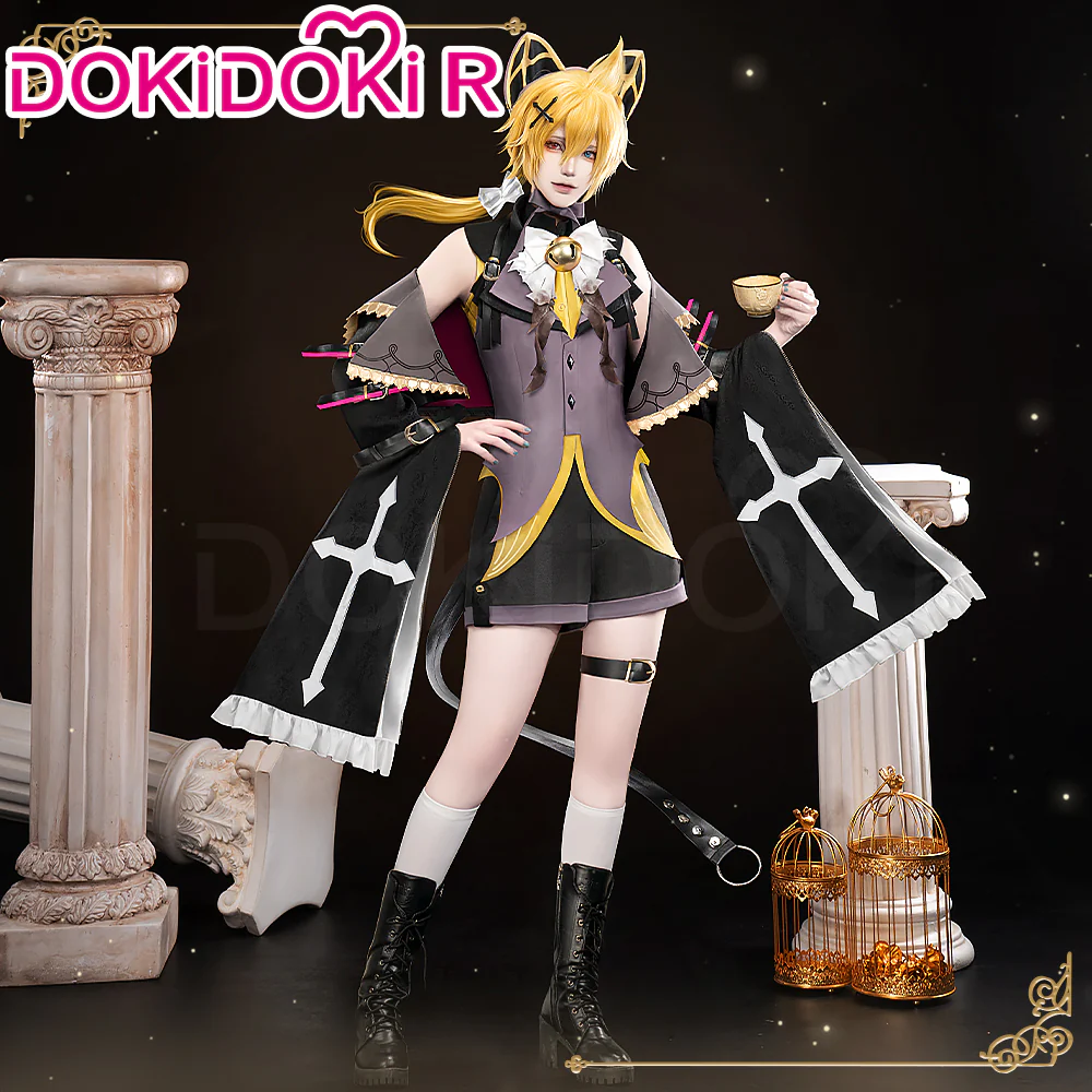 【Partially In Stock】DokiDoki-R Cosplay Costume Dark Colored Costume Doujin Secret Society - Image 7